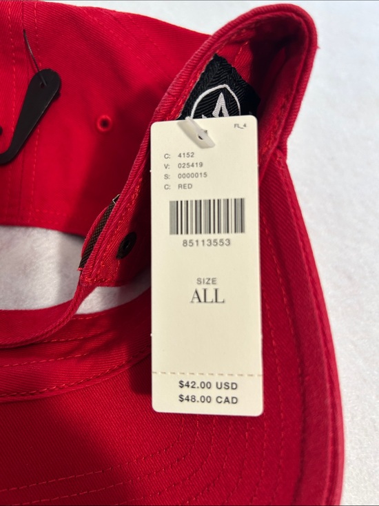 \'47 OS Hat Philadelphia Phillies Baseball Cap Red 100% cotton Anthropologie NWT main image 13